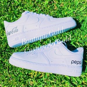 COCA COLA / PEPSI Customs Nike Air Force 1